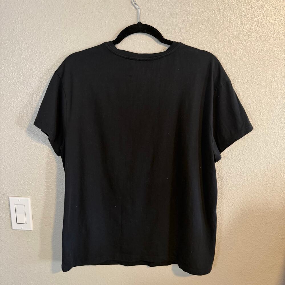 Yitty Black Short Sleeve T-Shirt Women's M - Picture 2 of 4